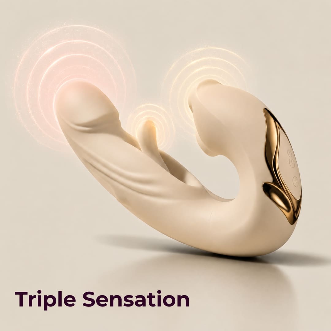 TripleWave Sensora, juguete íntimo 3 en 1
