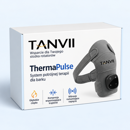 ThermaPulse® Banda de masaje térmica para el hombro