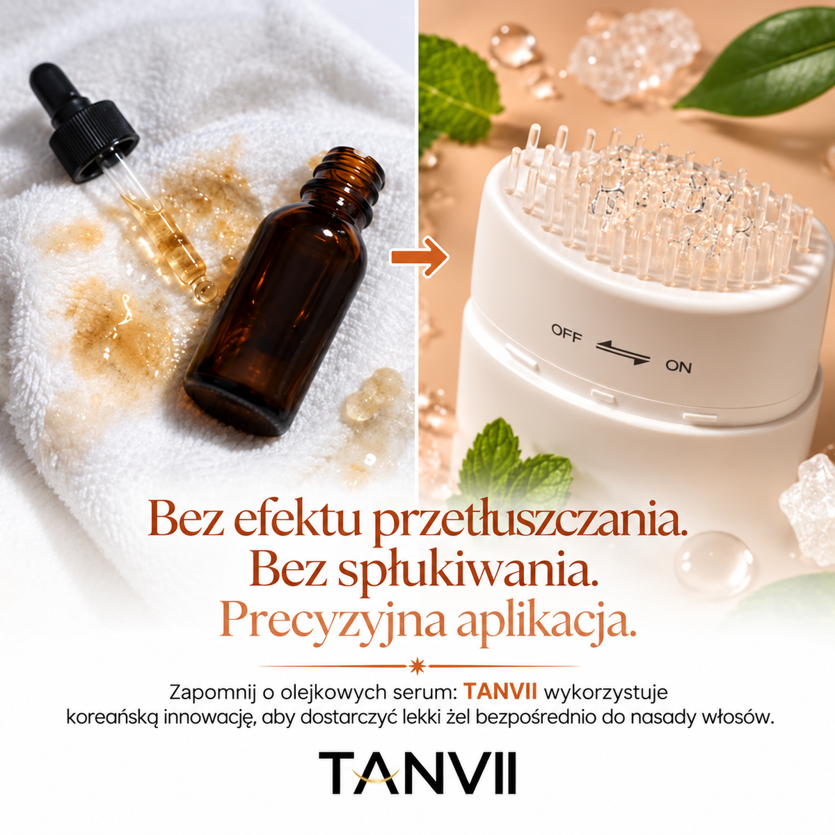 Sérum Flova para el crecimiento y la densidad del cabello