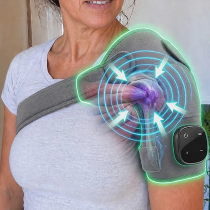 ThermaPulse® Banda de masaje térmica para el hombro