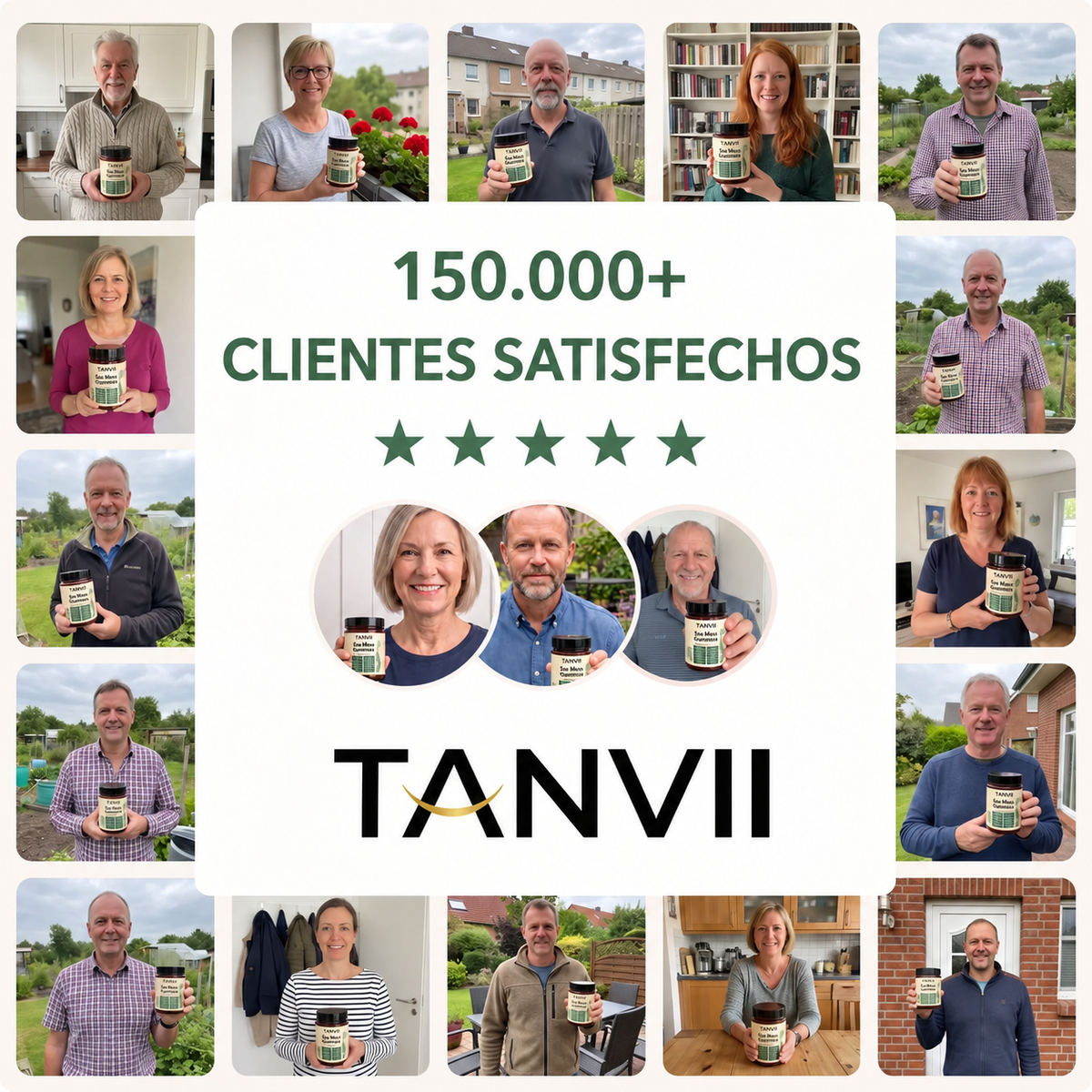 Más de 150.000 clientes satisfechos con TANVII